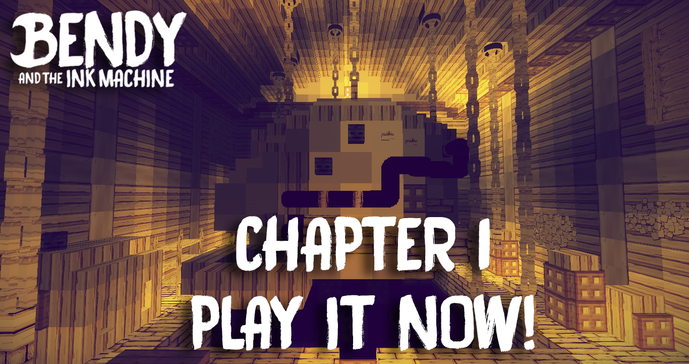 Unduh Bendy and the Ink Machine (Chapter 1) untuk Minecraft 1.12.2